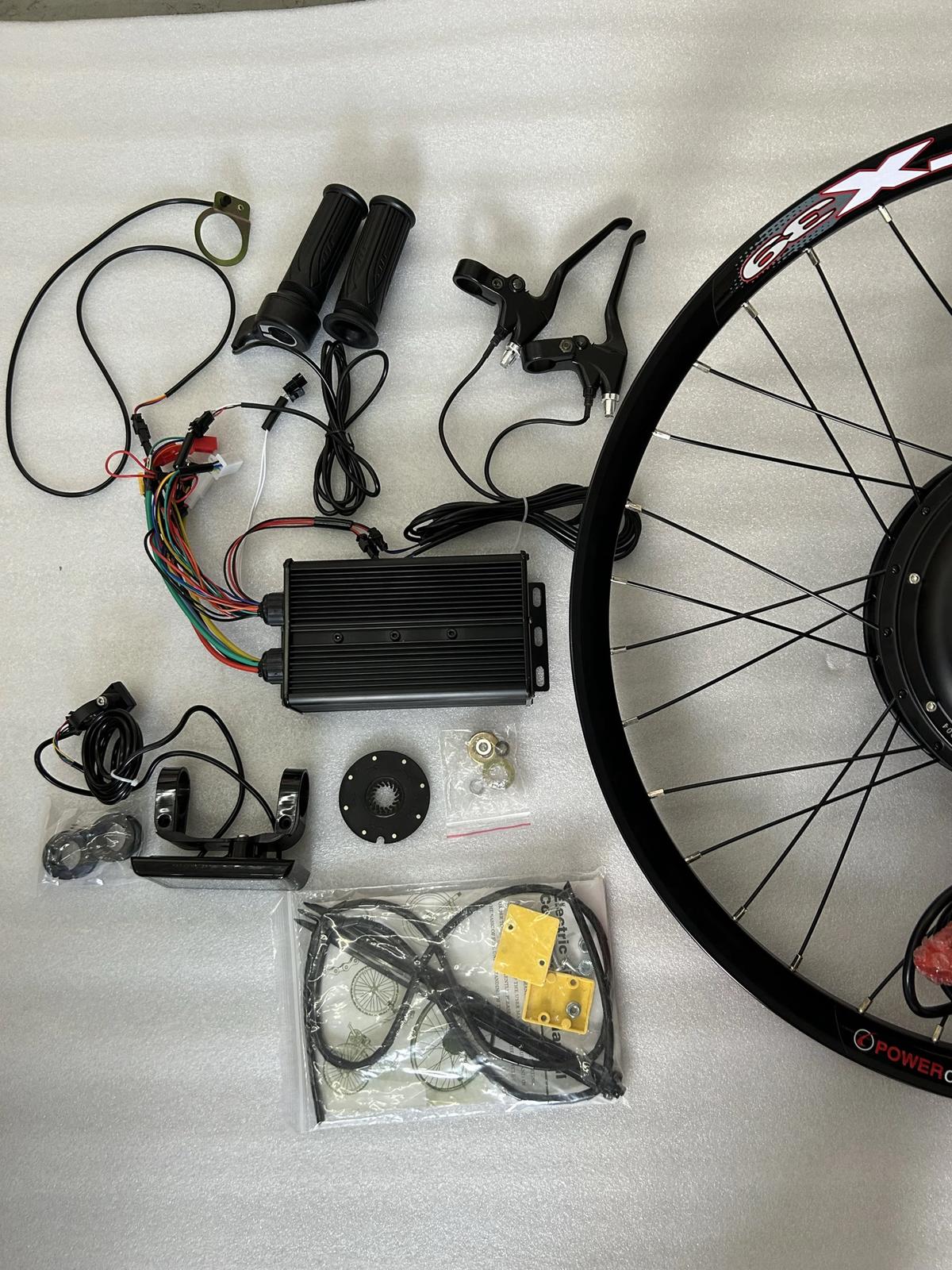 MMC Ebike Conversion Kit 2000w 52v 25.6ah Motor and Battery (PRE ORDERS)